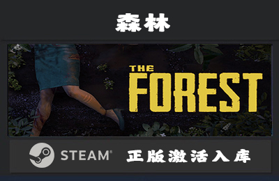 Steam游戏 森林  The Forest 国区 正版激活入库