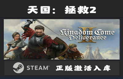 Steam游戏 天国拯救2 国区 正版激活入库