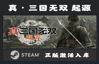 Steam游戏 真・三国无双 起源/DYNASTY WARRIORS: ORIGINS 国区 正版激活入库