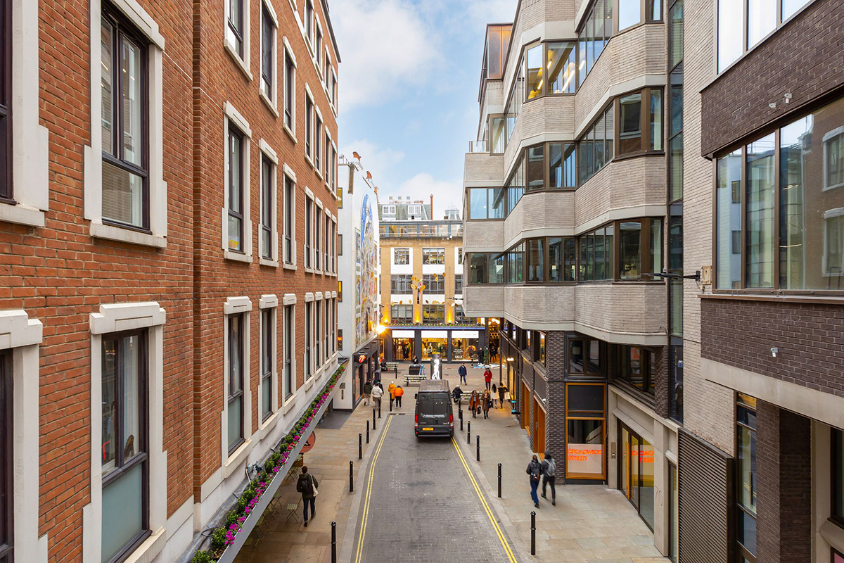 投资公司CDPQ伦敦办公室：街景风情与艺术渲染