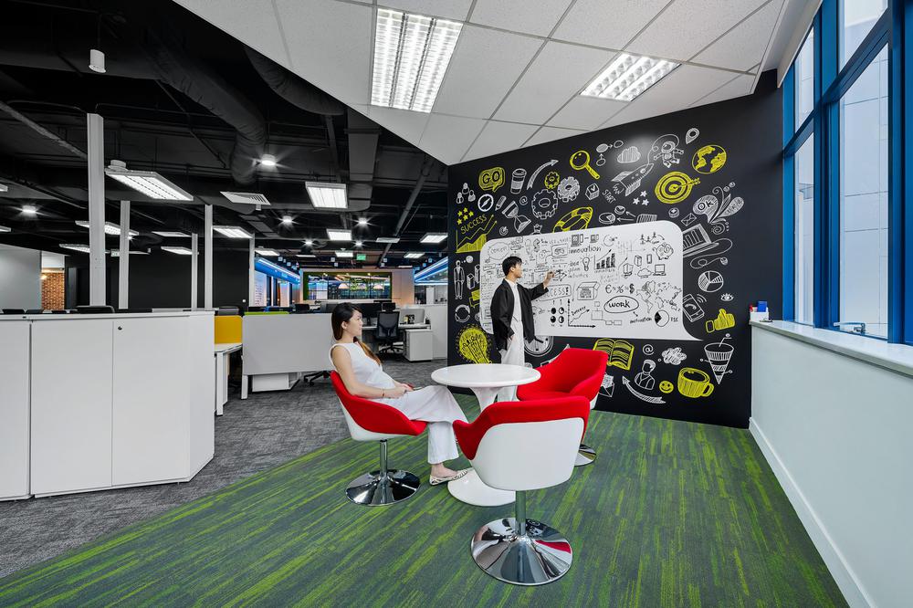 Belden新加坡办公设计：前沿科技与时尚办公完美结合